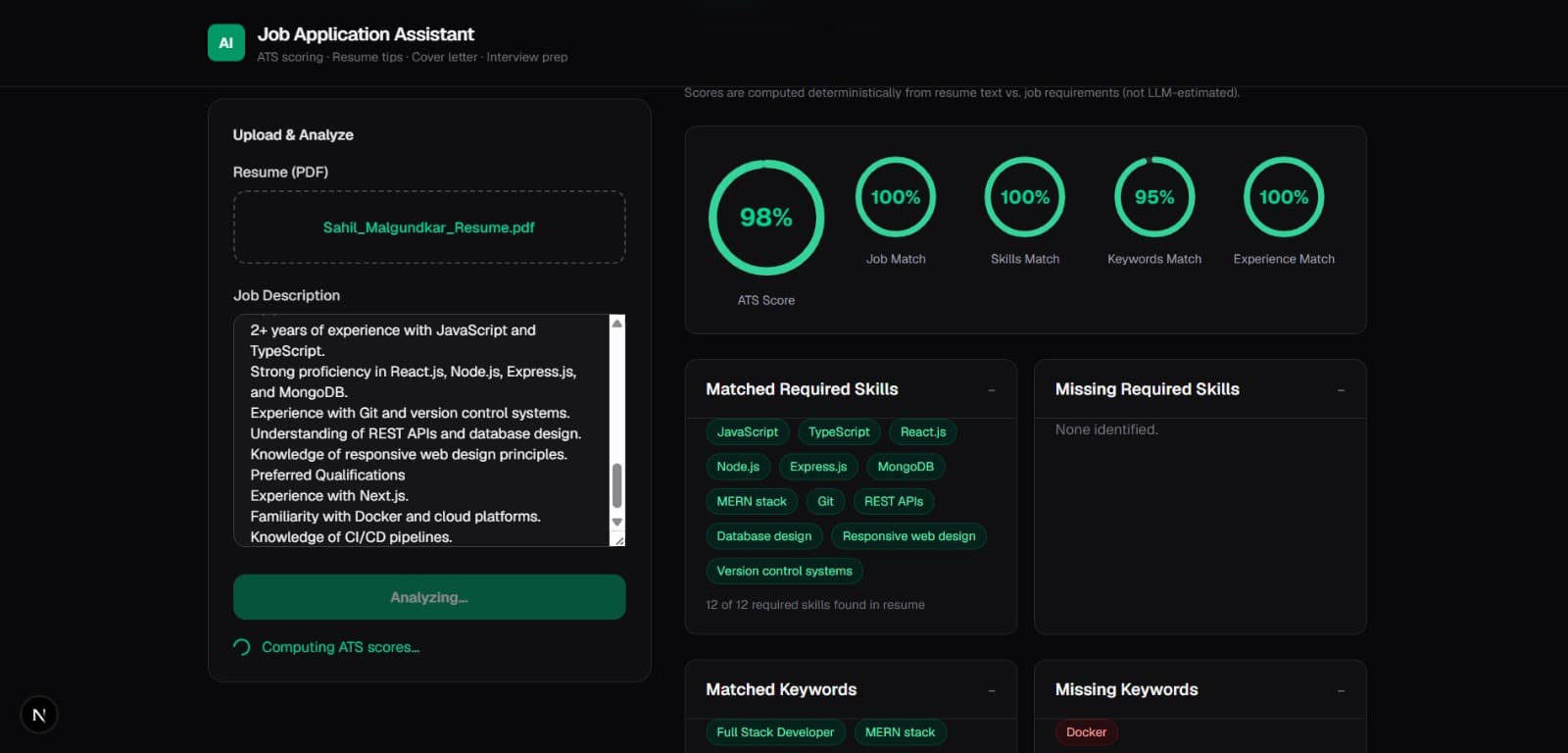 AI Agent for Job Application